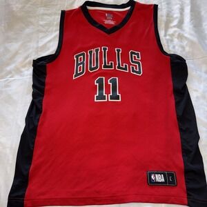 Chicago Bulls DeMar DeRozan 11 NBA Jersey Mens Large Red